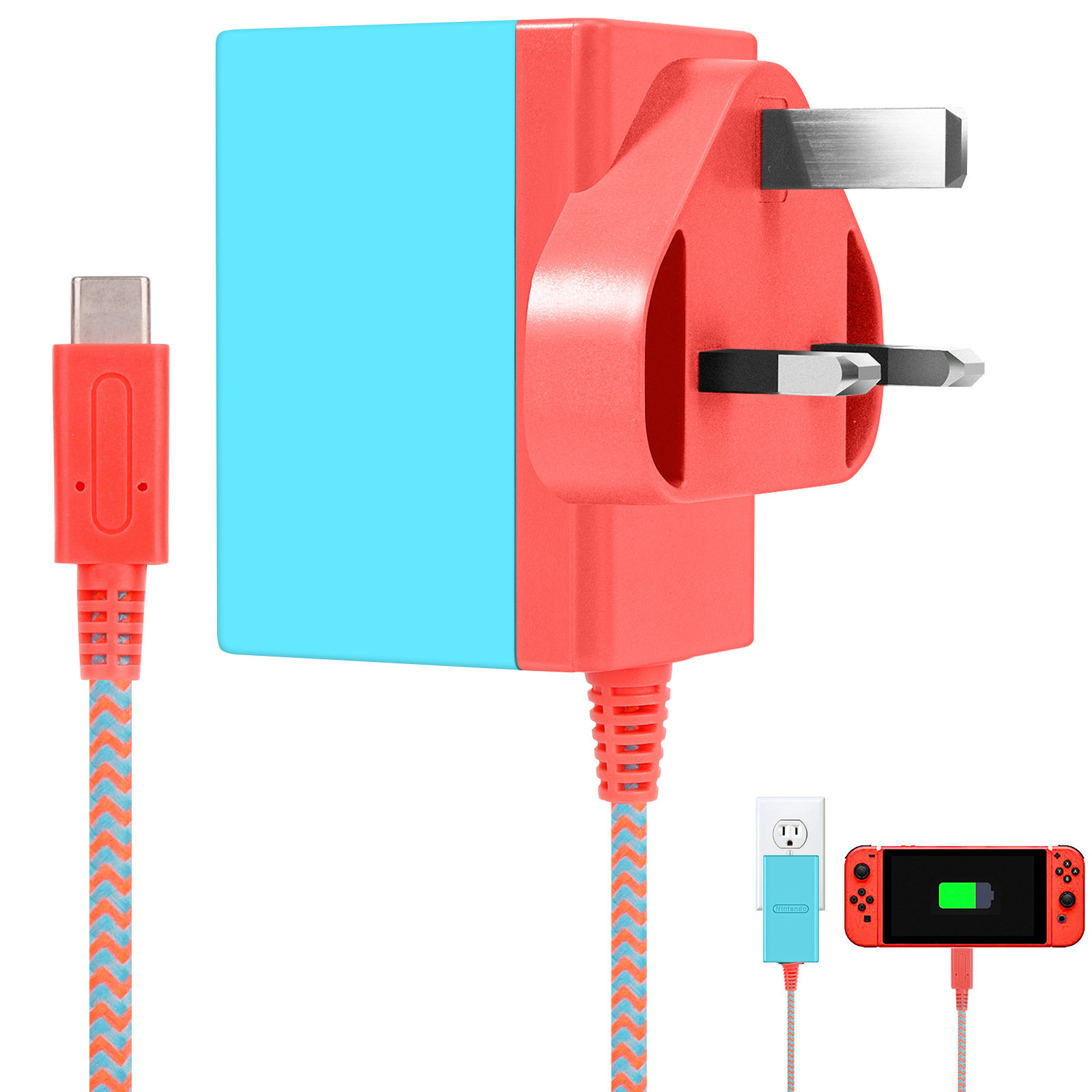 NS充电器马里奥版英...