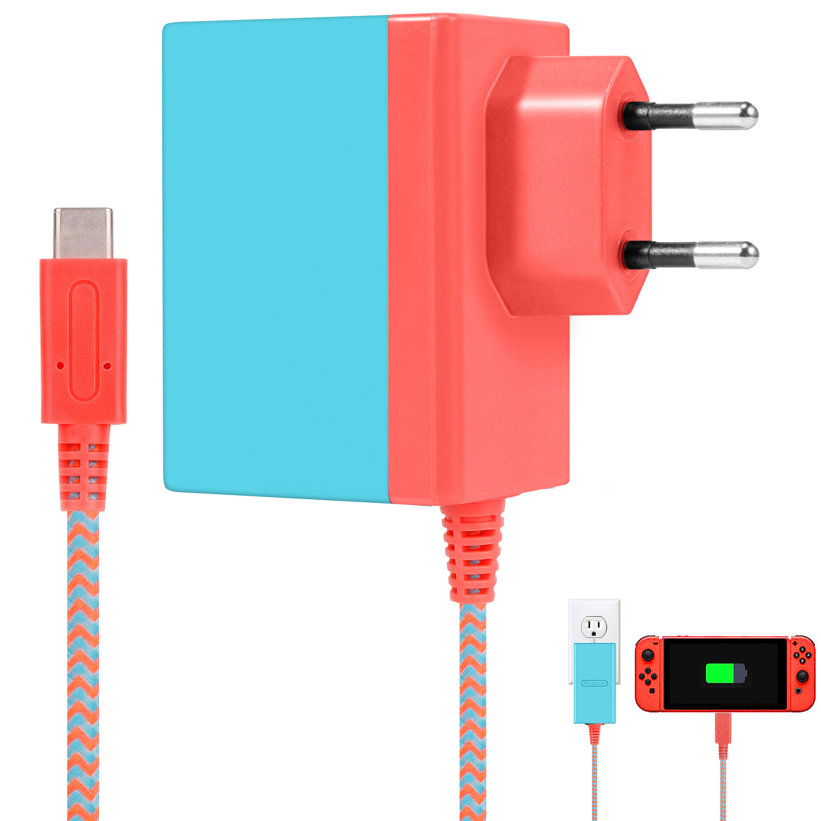 NS充电器马里奥版欧...