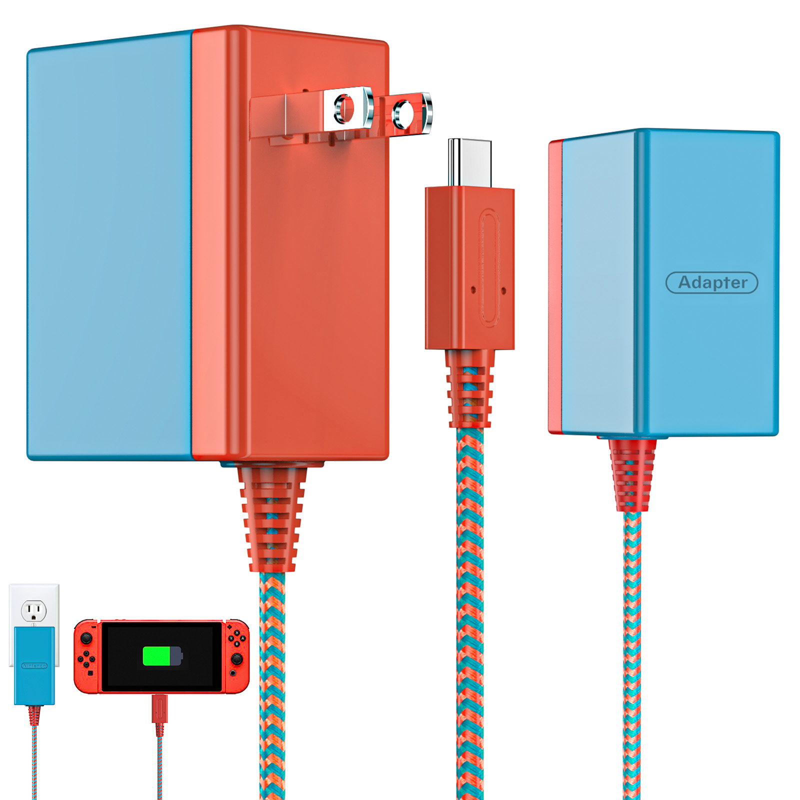 NS充电器马里奥版日...