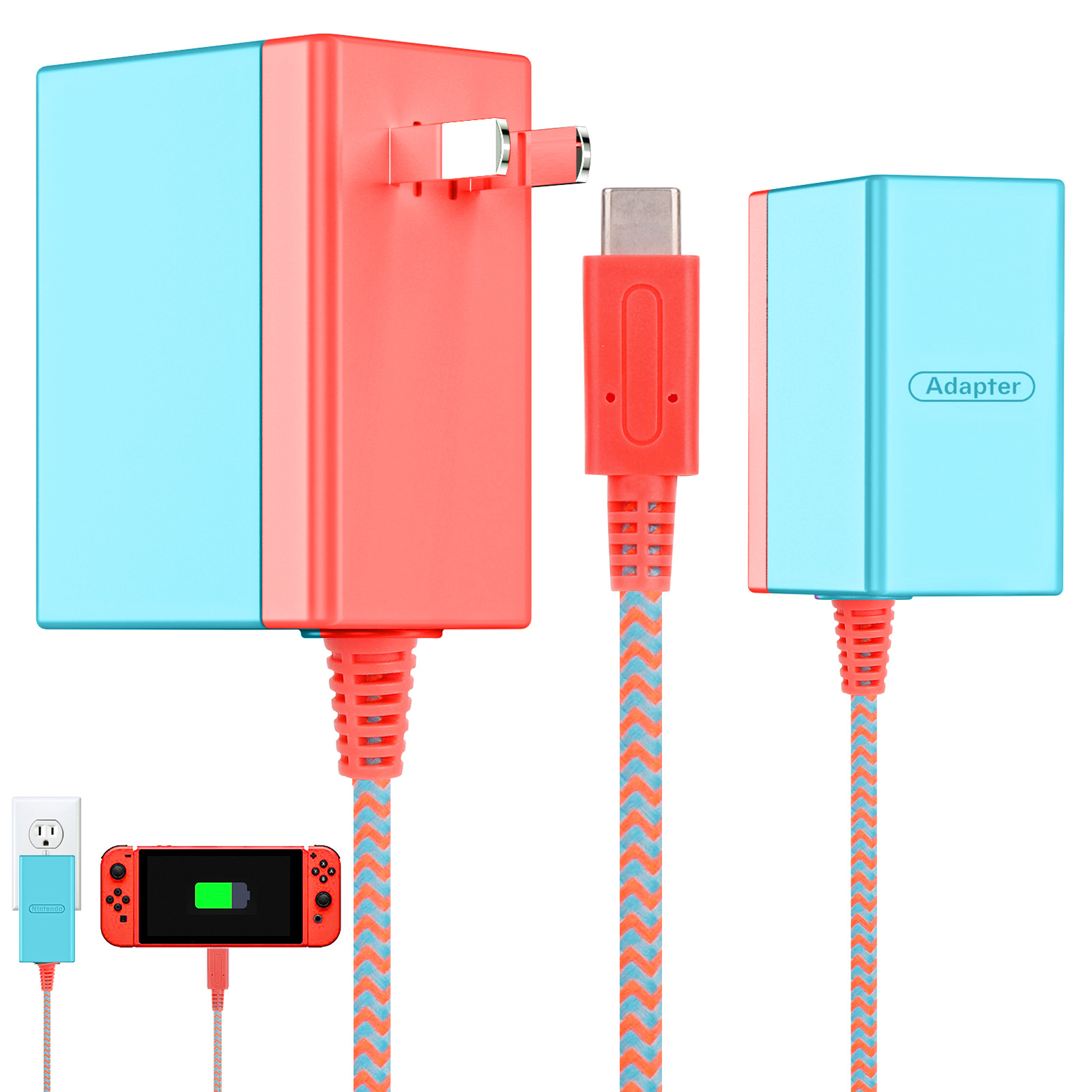 NS充电器马里奥版中...