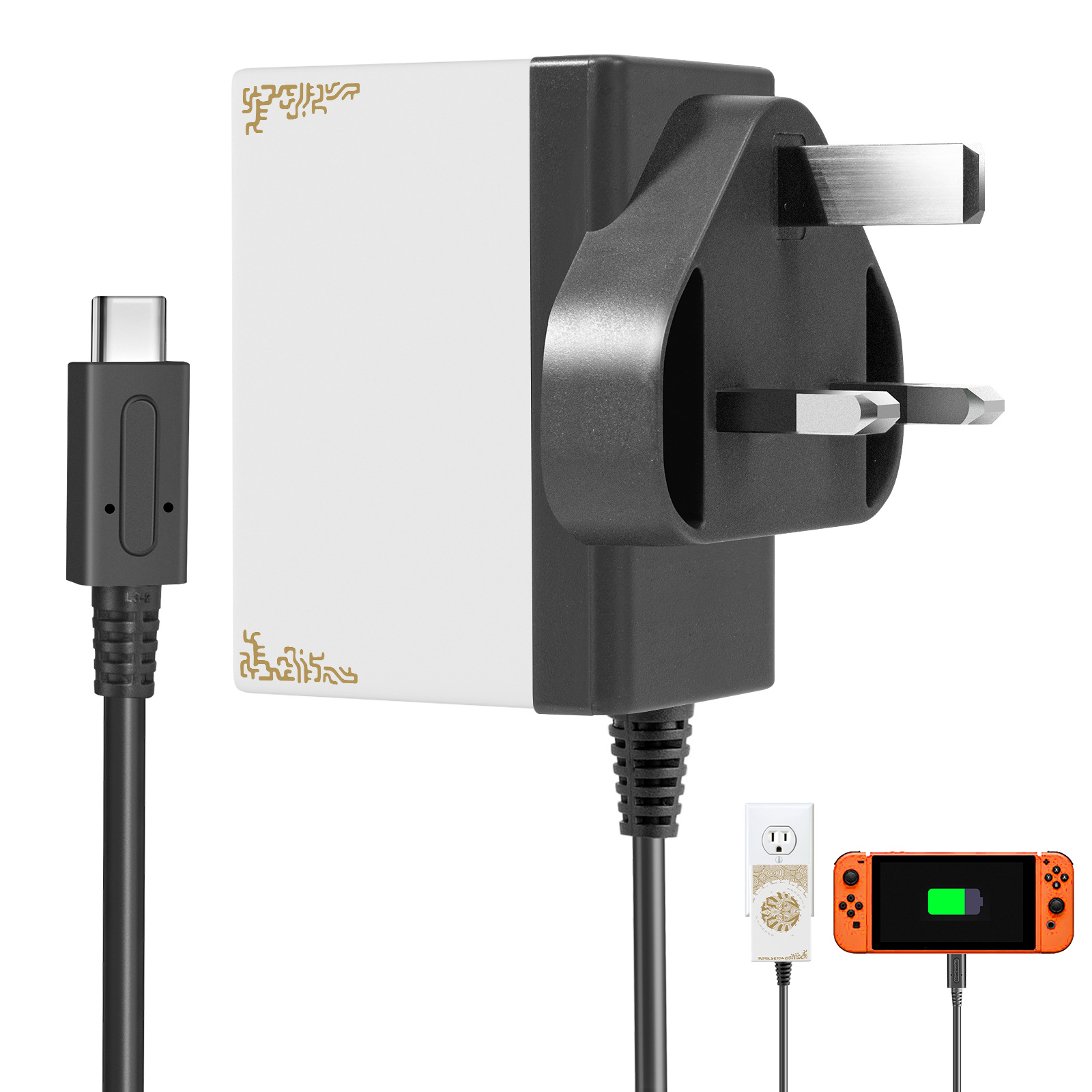 NS充电器王国之泪英...