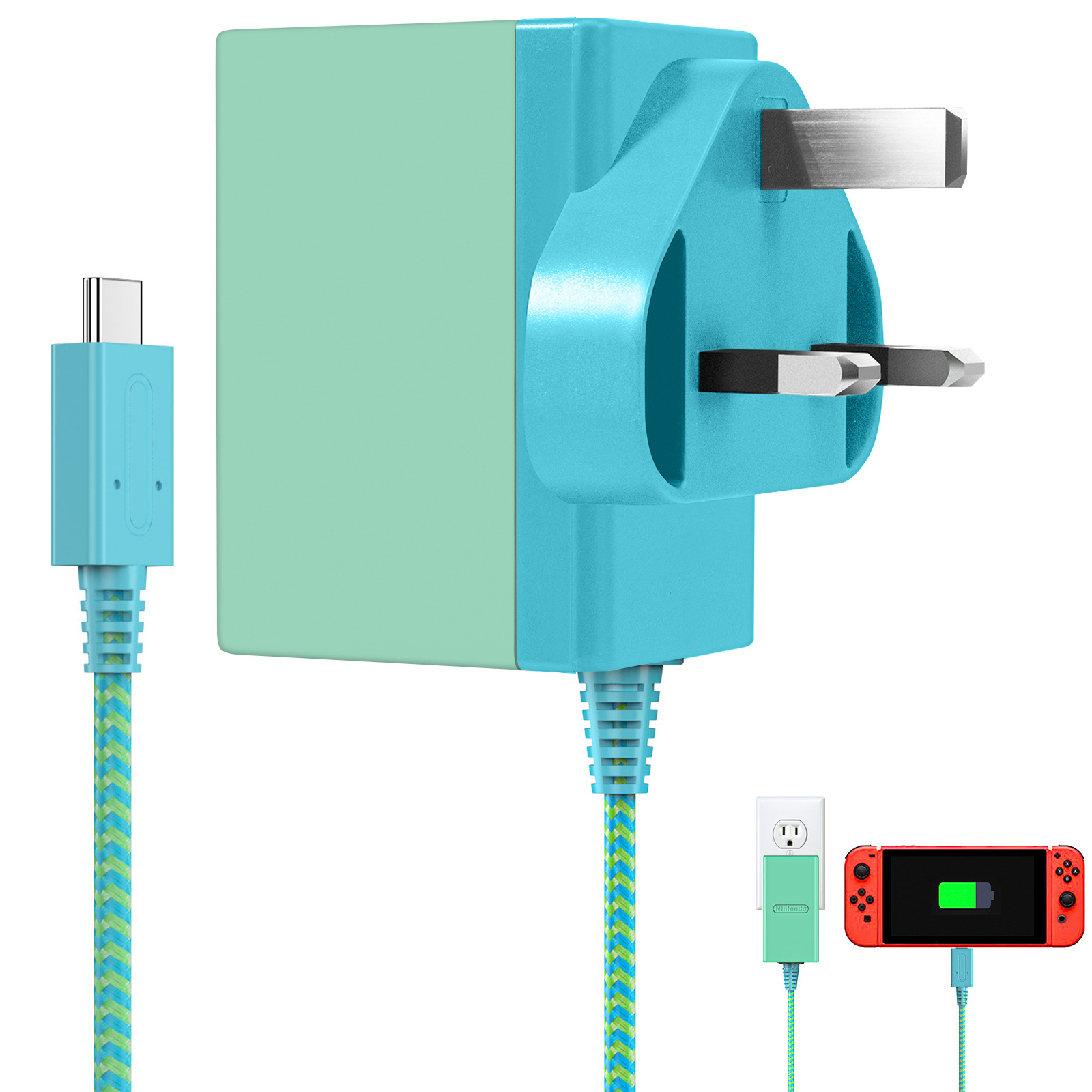 NS充电器动森版英规...