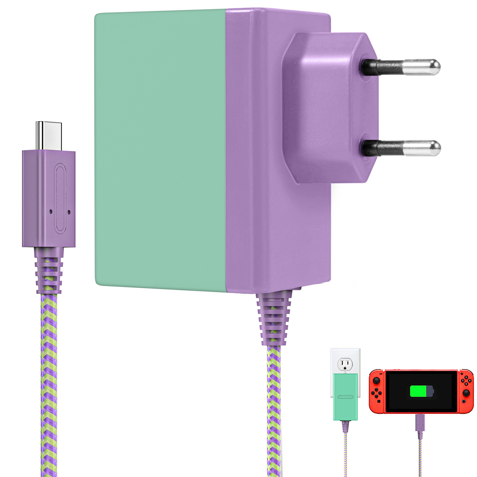 NS充电器动森版欧规...