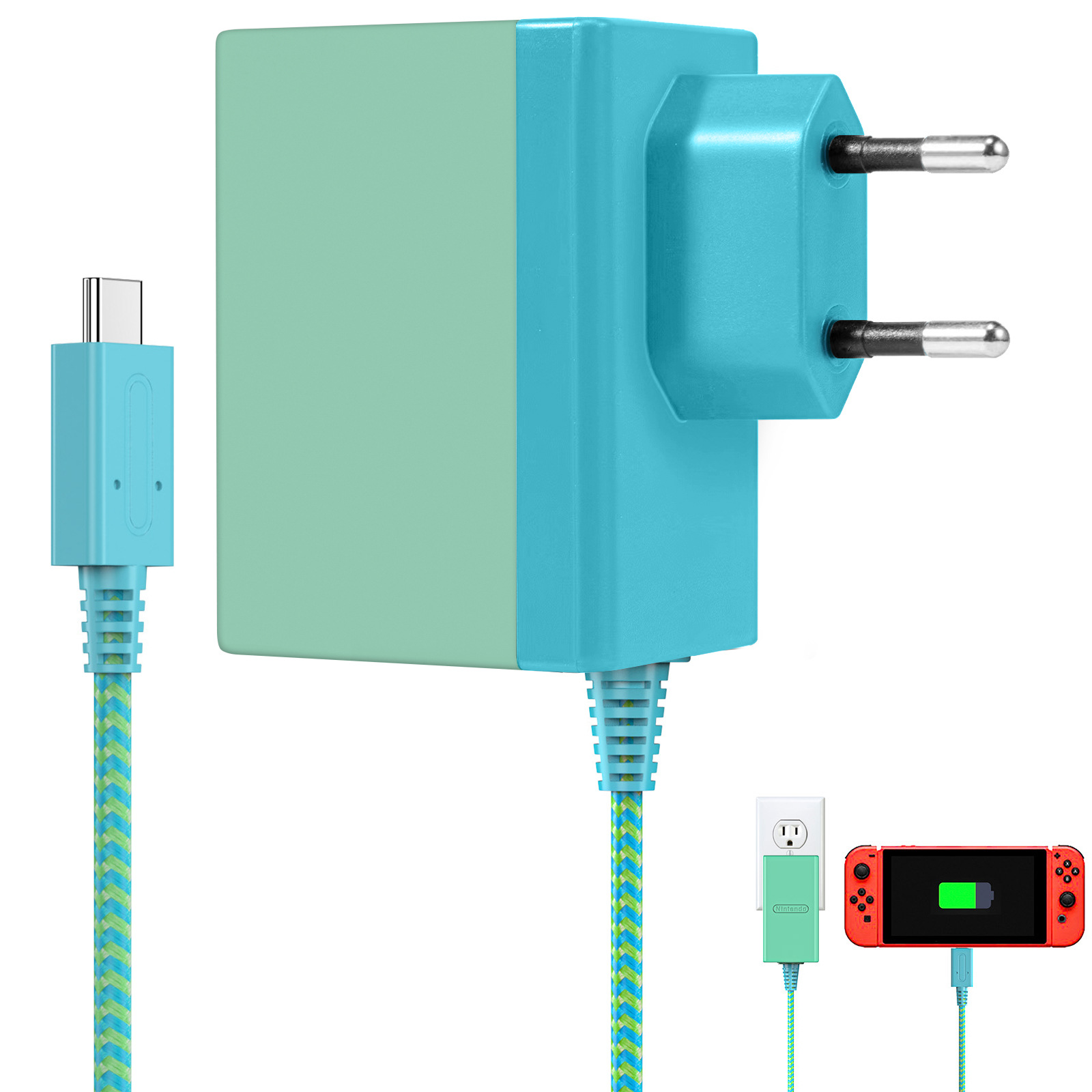 NS充电器动森版欧规...